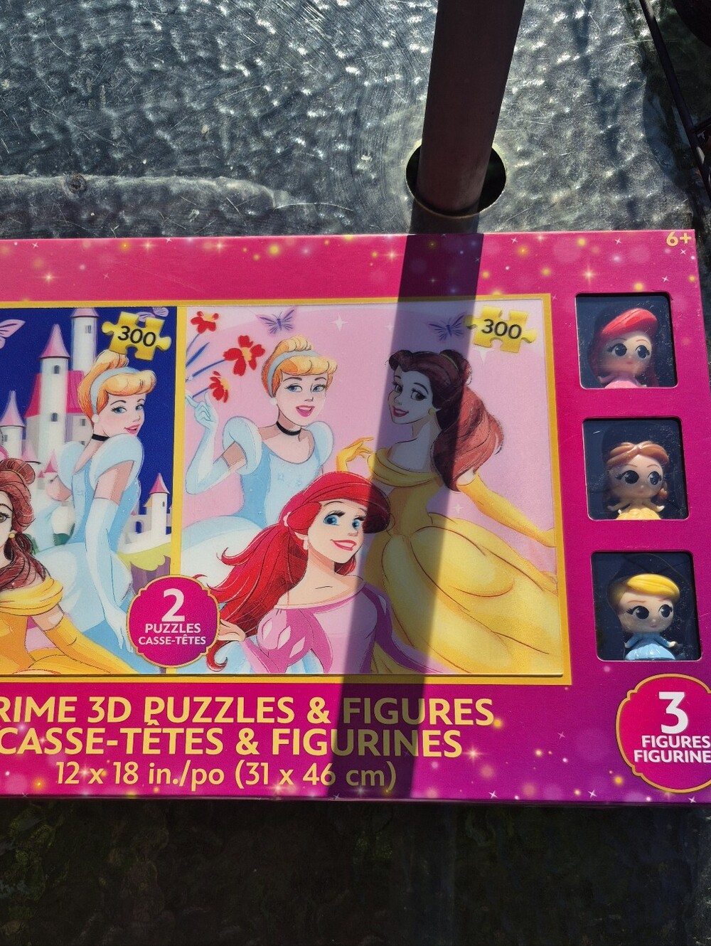 Disney Princess 3D Puzzles & Figures - Pink